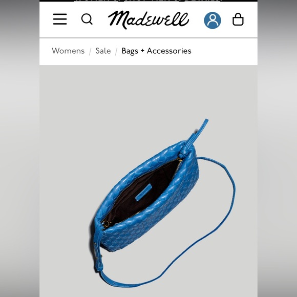 Blue Denim Crossbody Bag - Picture 7 of 8